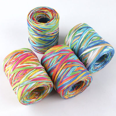 Corda di carta artigianale Diy Raffia 100m Corda di carta intrecciata natalizia
