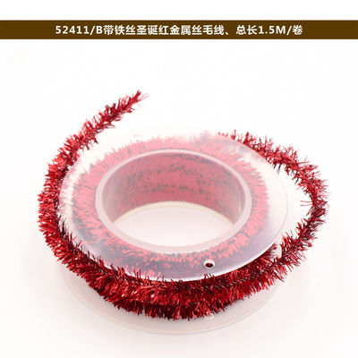 Scintillante filo di avvolgimento di carta corda 100m Paper Twist corda Rosa argento