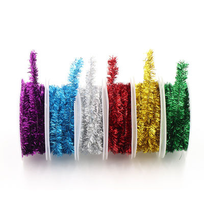 Scintillante filo di avvolgimento di carta corda 100m Paper Twist corda Rosa argento