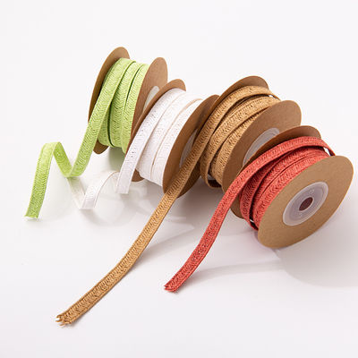 10 mm rosso, 5 m marrone, corde di carta contorta, 5 m verde, corde di carta torta