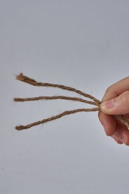 1mm-20mm Twine di giuta colorata ISO9001 Eco Friendly 6mm Jute Rope