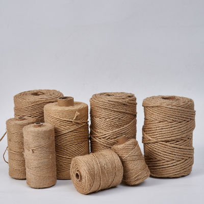 1mm-20mm Twine di giuta colorata ISO9001 Eco Friendly 6mm Jute Rope