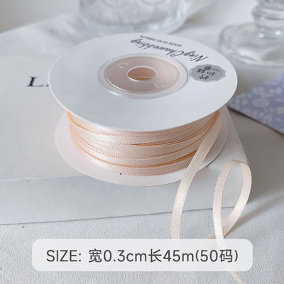 3mm poliestere nastro satinato doppio volto alta densità satinato finitura nastro poli