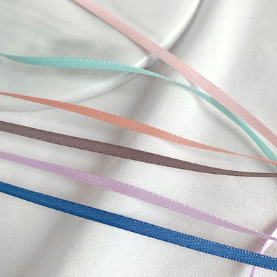 3mm poliestere nastro satinato doppio volto alta densità satinato finitura nastro poli