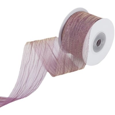 Poliestere 38mm nastro per organi Eco-friendly nastro per organi rosa pallido
