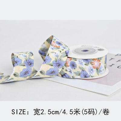 Nastro stampato personalizzato 40 mm Nastro stampato a fiori