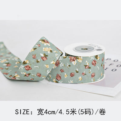 Nastro stampato personalizzato 40 mm Nastro stampato a fiori