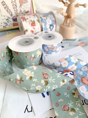 Nastro stampato personalizzato 40 mm Nastro stampato a fiori