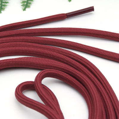 Corde da naufragio di nylon a doppia treccia di colore grigio rosa da 5 mm di poliestere