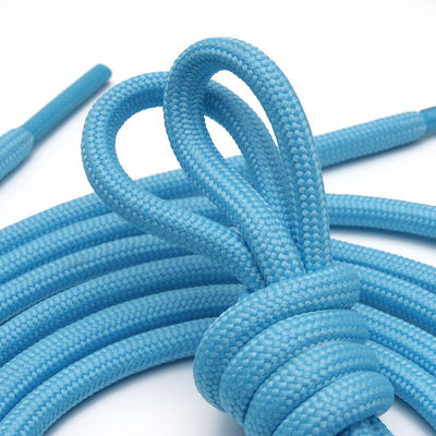 Corde da naufragio di nylon a doppia treccia di colore grigio rosa da 5 mm di poliestere