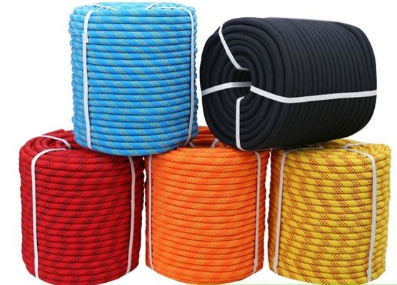 8mm-20mm Polipropilene corda blu di soccorso Solid Braid Polipropilene corda
