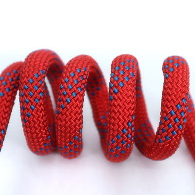 6mm-20mm Corda di scalata rossa Corda di discesa rapida di soccorso Corda statica