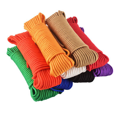 Corde elastiche di tenda di nylon arancione 2 mm-10 mm corde regolabili di tenda