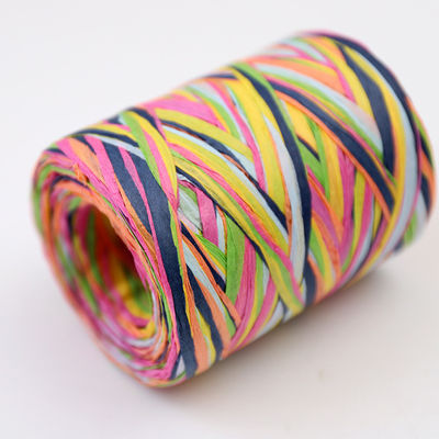 Raffia String di carta contorta 80m DIY Craft Paper Rope Eco Friendly