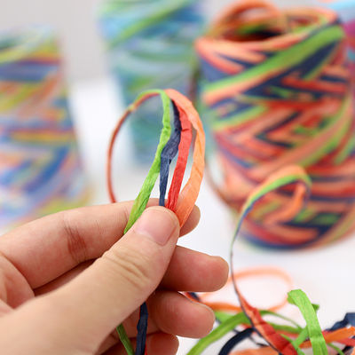Raffia String di carta contorta 80m DIY Craft Paper Rope Eco Friendly