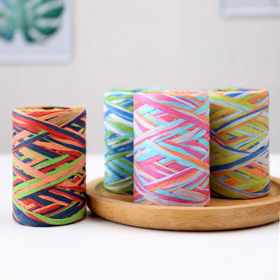 Raffia String di carta contorta 80m DIY Craft Paper Rope Eco Friendly