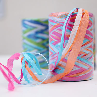 Raffia String di carta contorta 80m DIY Craft Paper Rope Eco Friendly