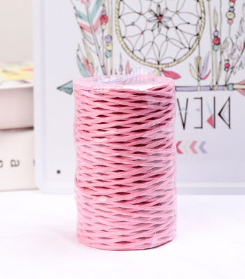 Corde di carta con filo di ferro da 2 mm Eco DIY Corde di carta contorta biodegradabile