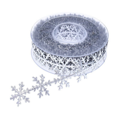 Nastro di neve ad ultrasuoni da 25 mm per l'albero di Natale
