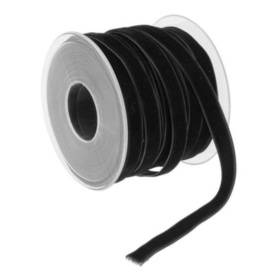 10mm*20Y nastro di velluto elastico nastro di velluto rosa ISO9001