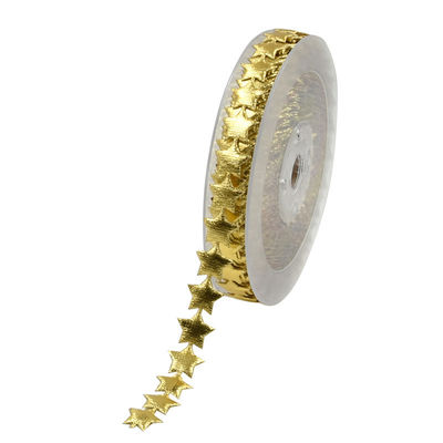 15mm*15m Nastro a stelle ad ultrasuoni a filo Nastro Jacquard a modello semplice