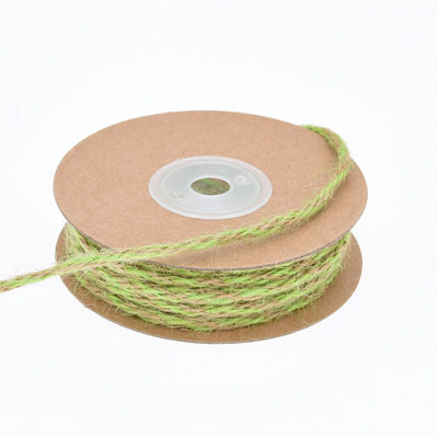 Nastro di legno verde scuro a striscia 2mm-15mm*10y Nastro a filo di giuta