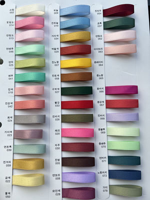 5mm-50mm poliestere cotone semplice nastro da maglieria nastro di cotone personalizzato per imballaggio regalo