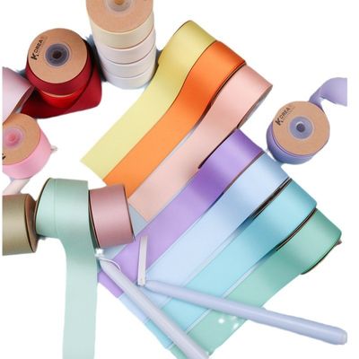 10mm-38mm*50y Nastro di cotone in poliestere Nastro di cotone a colori personalizzati