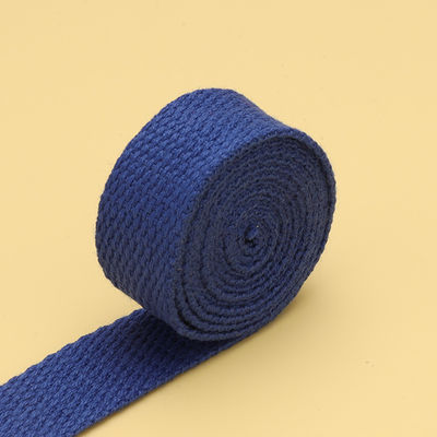 20mm-50mm Spessore poliestere cotone Webbing Borsa scolastica zaino zaino borsa da mano Canvas Strap Solid Color Plain Strap tessuto