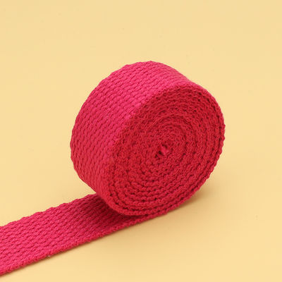 20mm-50mm Spessore poliestere cotone Webbing Borsa scolastica zaino zaino borsa da mano Canvas Strap Solid Color Plain Strap tessuto