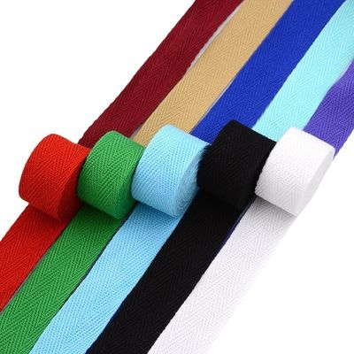 20 mm*50 y nastro di cotone tessuto a spirale per accessori di abbigliamento