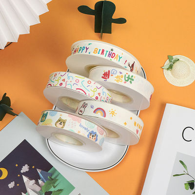 Nastro di cotone da 20mm*25y per la confezione e la decorazione delle torte