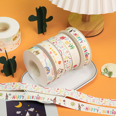 Nastro di cotone da 20mm*25y per la confezione e la decorazione delle torte