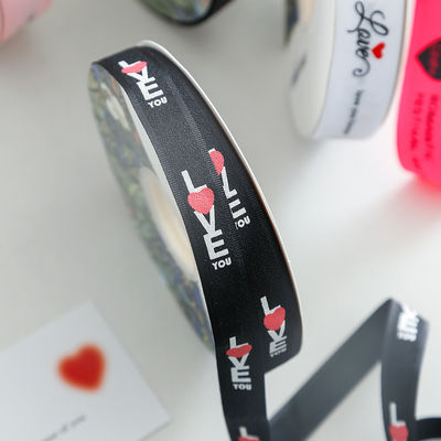 2.5cm*36m San Valentino Nastro stampato per la confezione della scatola regalo