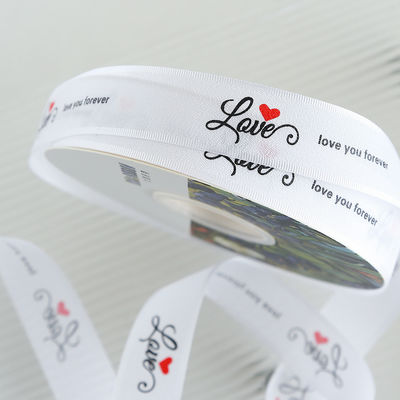 2.5cm*36m San Valentino Nastro stampato per la confezione della scatola regalo