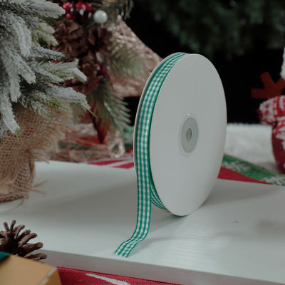 1cm*45m Natalici nastro stampato per imballaggio regalo e accessori per abbigliamento