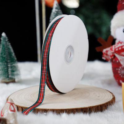 1cm*45m Natalici nastro stampato per imballaggio regalo e accessori per abbigliamento