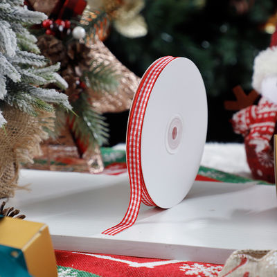 1cm*45m Natalici nastro stampato per imballaggio regalo e accessori per abbigliamento