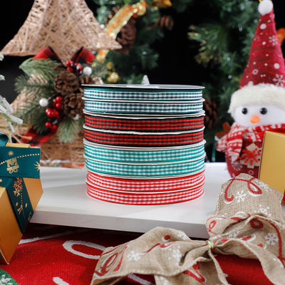 1cm*45m Natalici nastro stampato per imballaggio regalo e accessori per abbigliamento