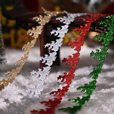 3cm*5y Nastro di Natale ad ultrasuoni per imballaggi regalo e accessori di abbigliamento