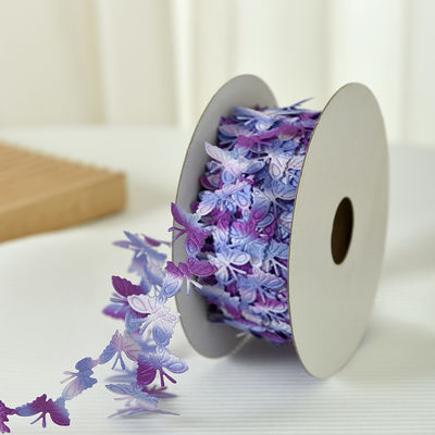 2cm*25y nastro di farfalla ad ultrasuoni per imballaggi regalo e accessori di abbigliamento