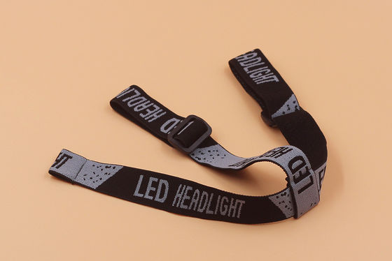 2.5cm Jacquard Elastico Nastro E Telaio Per Testa Lampada Testa Luce E accessori di abbigliamento