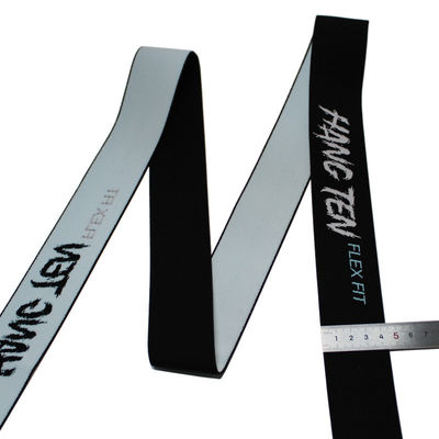 4.4cm Jacquard Logo personalizzato Nastro elastico e fascia per accessori di abbigliamento cintura