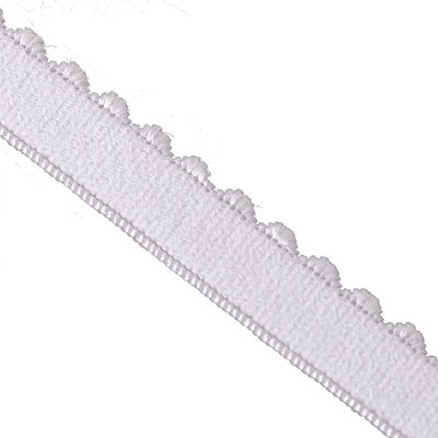 Accessori di abbigliamento Nastro a bordo tessuto da 1,2 cm Poliestere Elastico Bra Strap con caratteristiche ecologiche